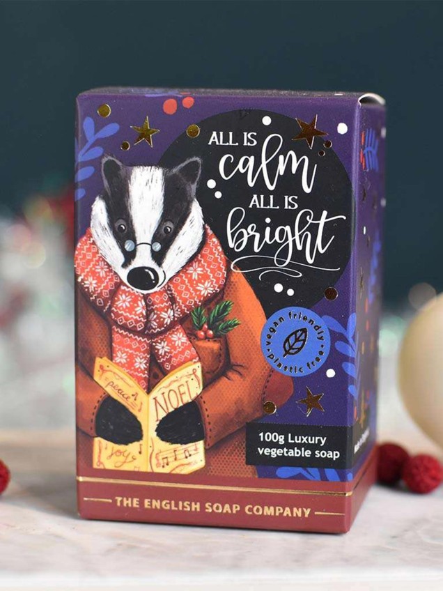 Sabonete Christmas Badger
