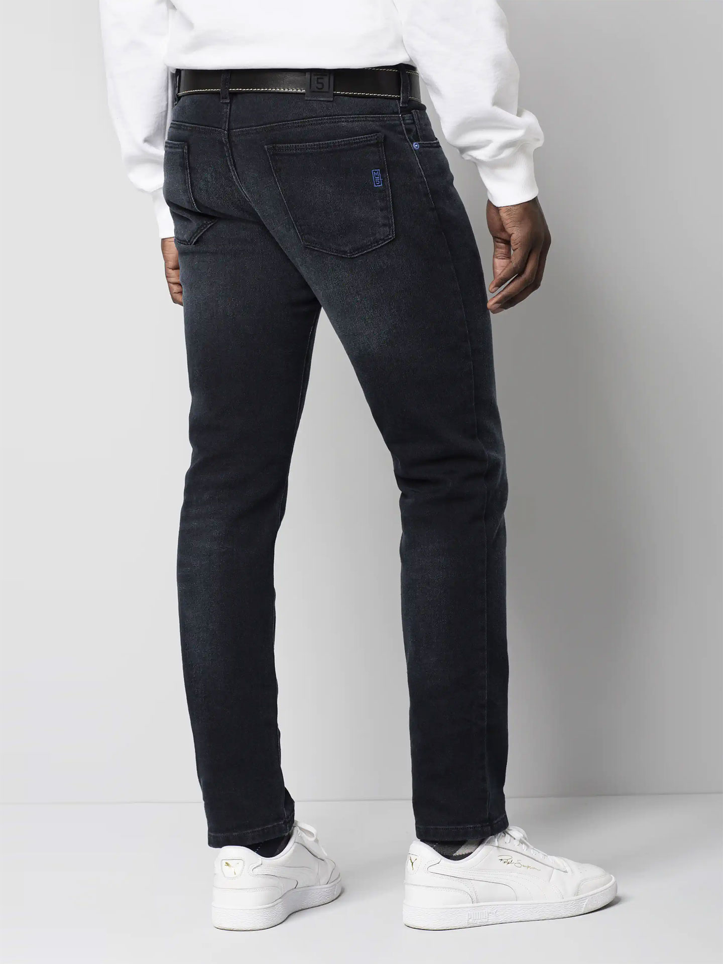 Calças de Ganga Slim Fit