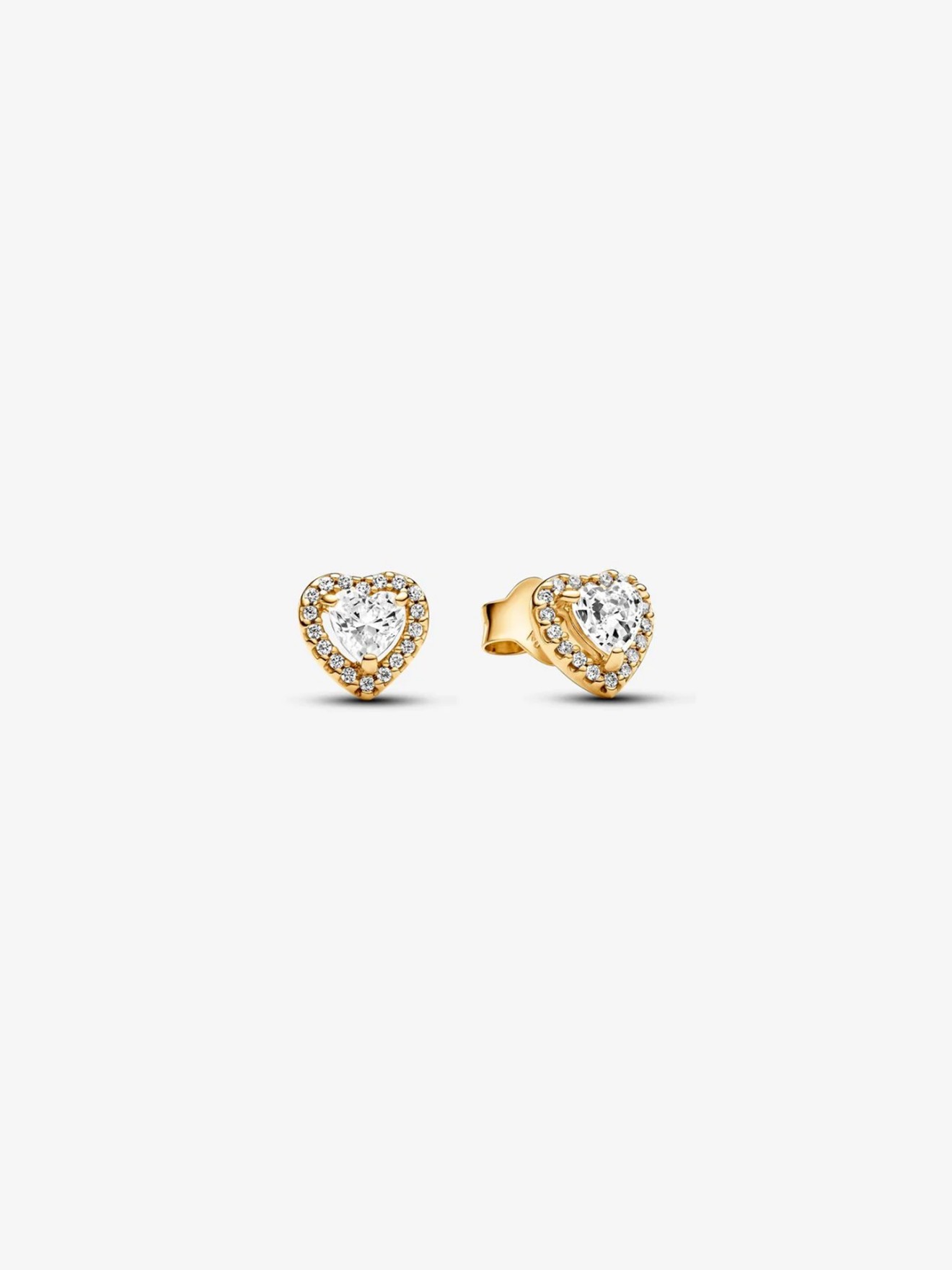 Brincos Sparkling Elevated Heart
