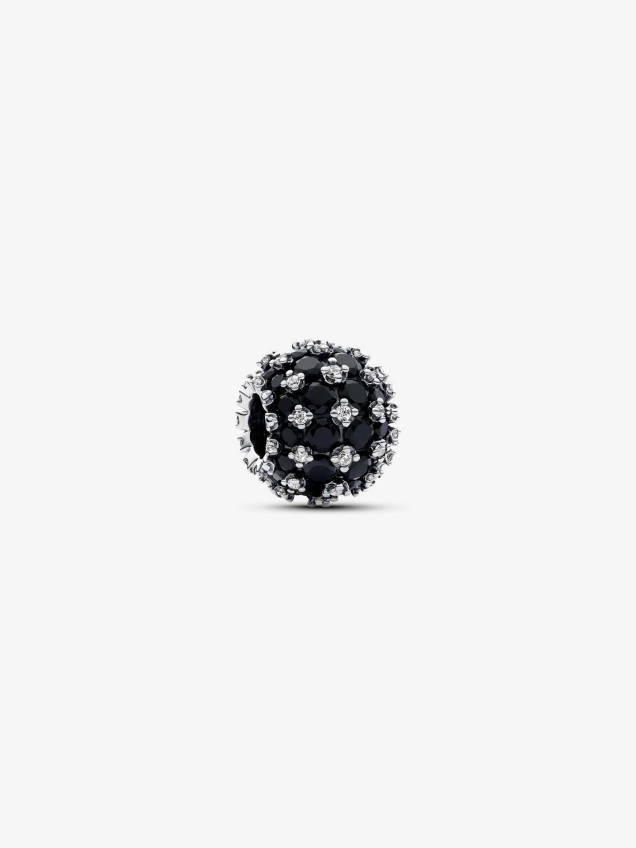 Conta Sparkling Pavé Preta