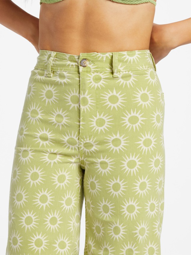 Calças Free Fall Print