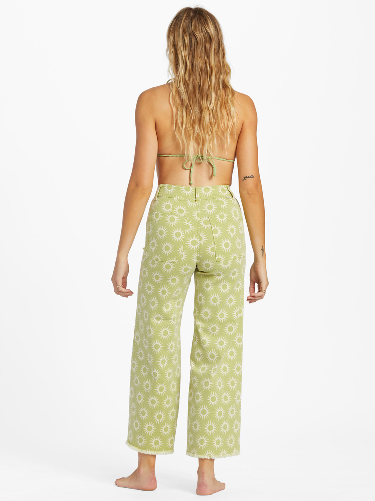 Calças Free Fall Print