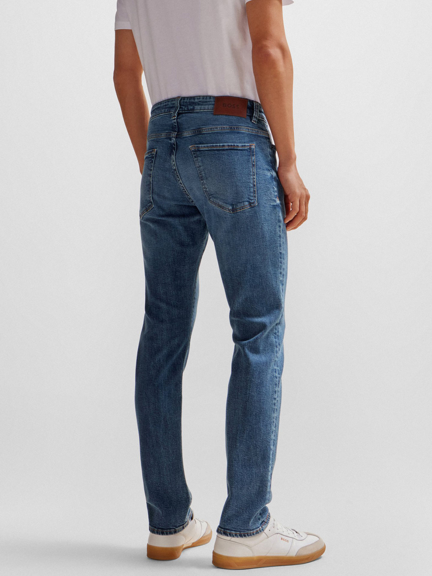 Calças de Ganga Slim Fit