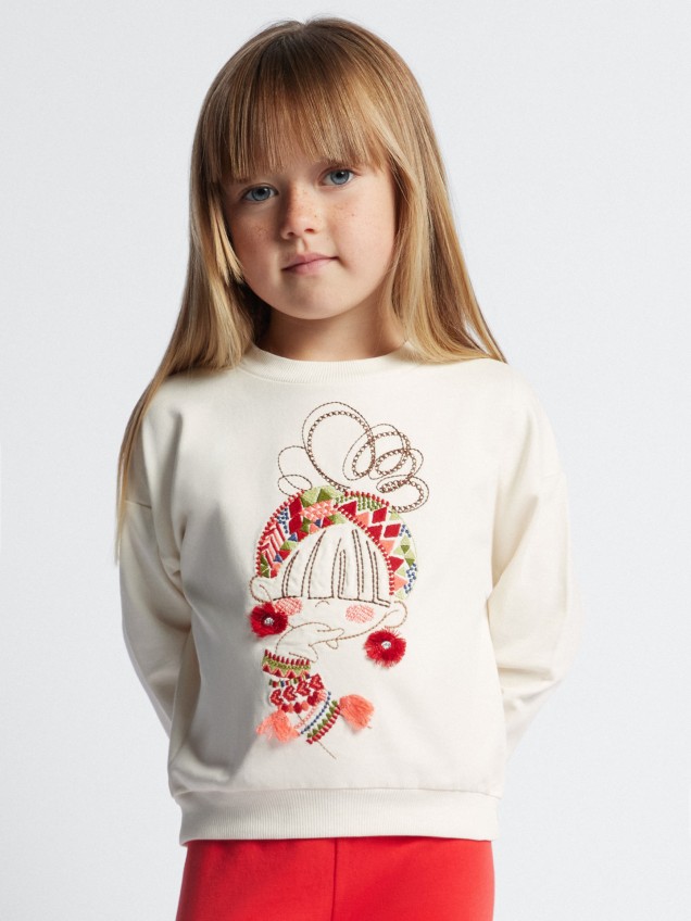 Sweatshirt Bordada