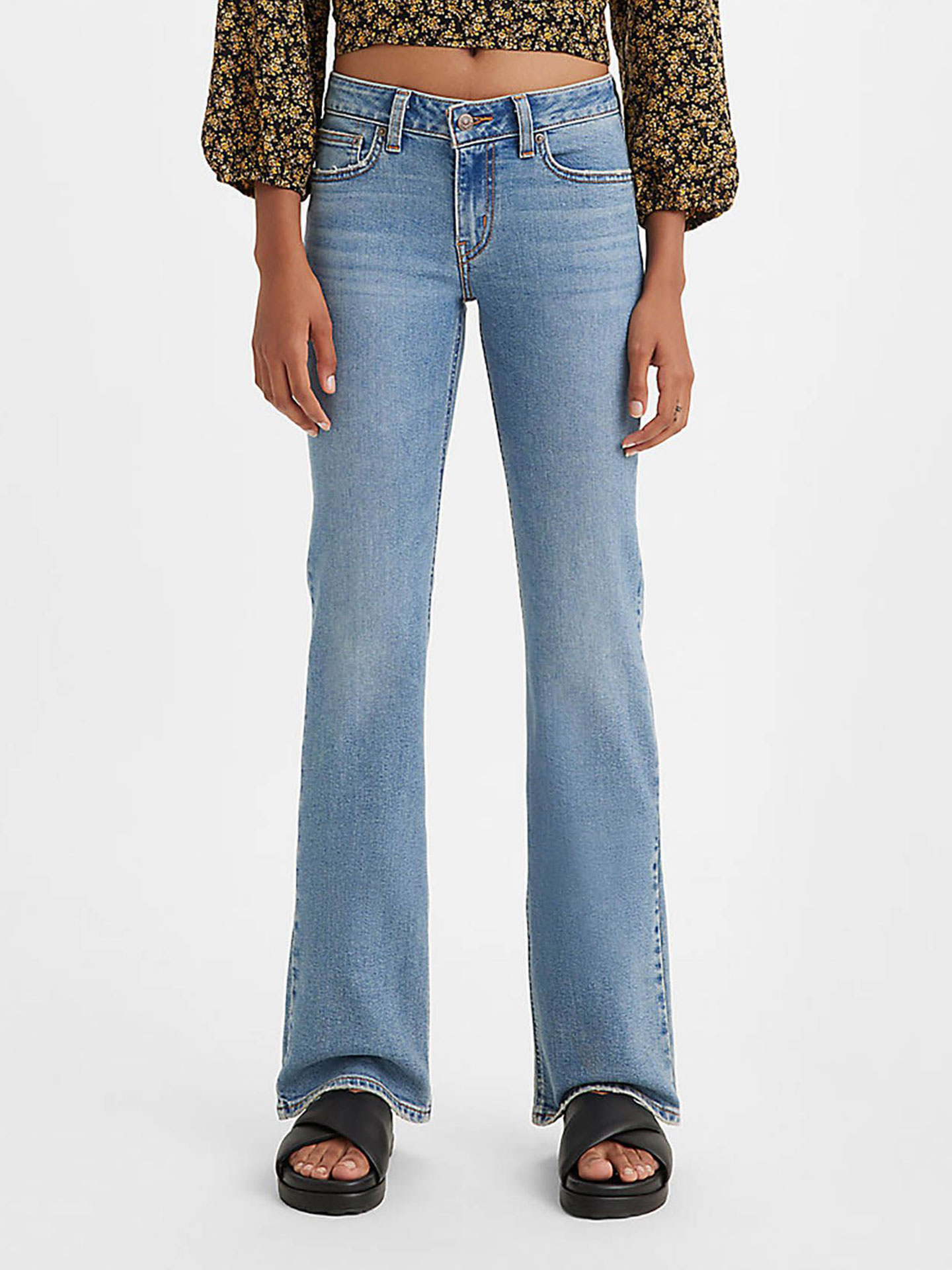 Calças de Ganga Superlow Bootcut
