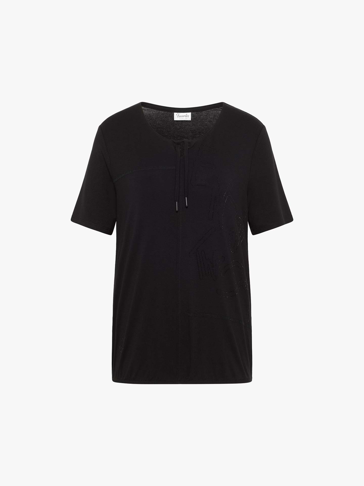 T-Shirt com Strass