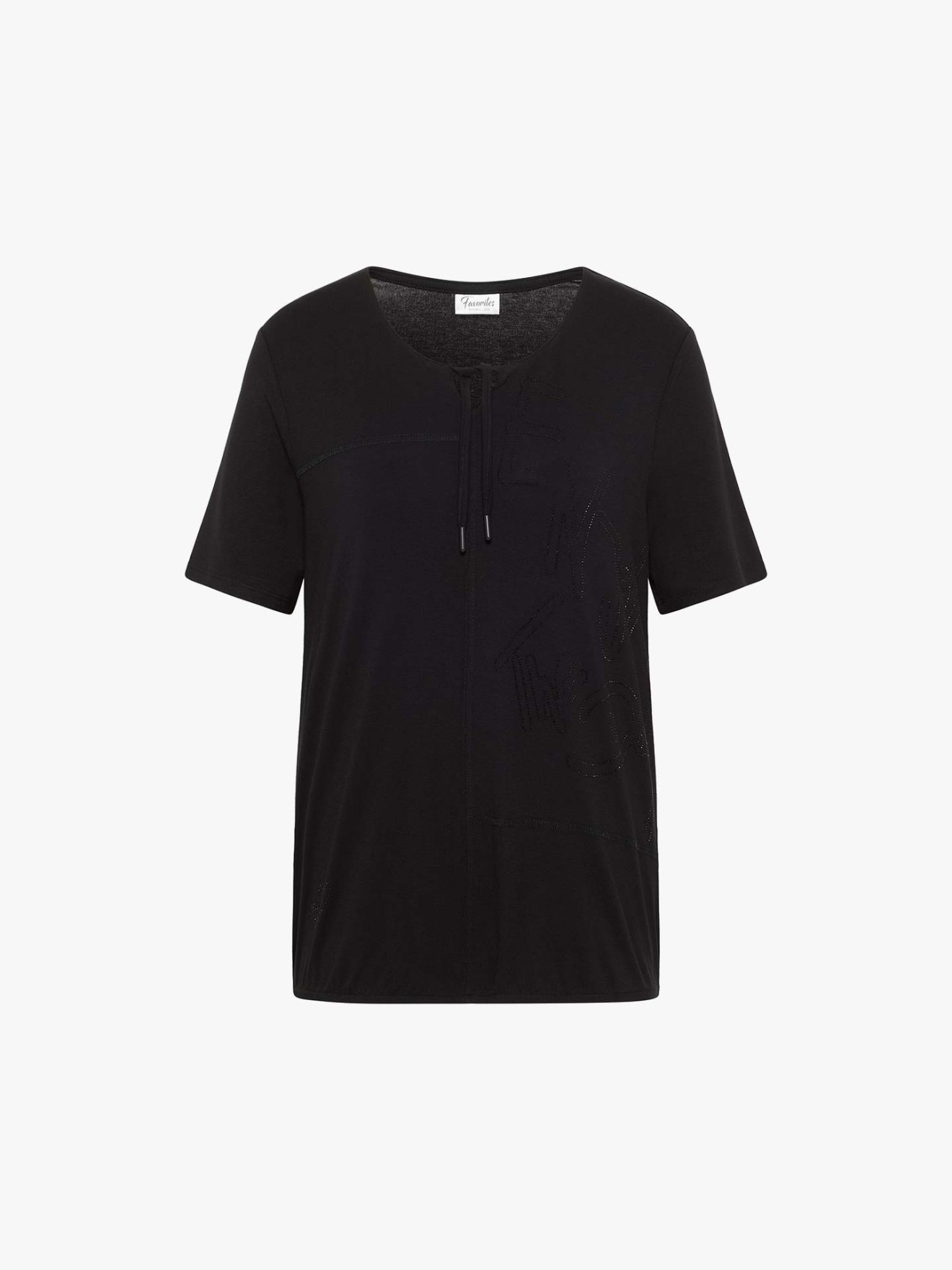 T-Shirt com Strass