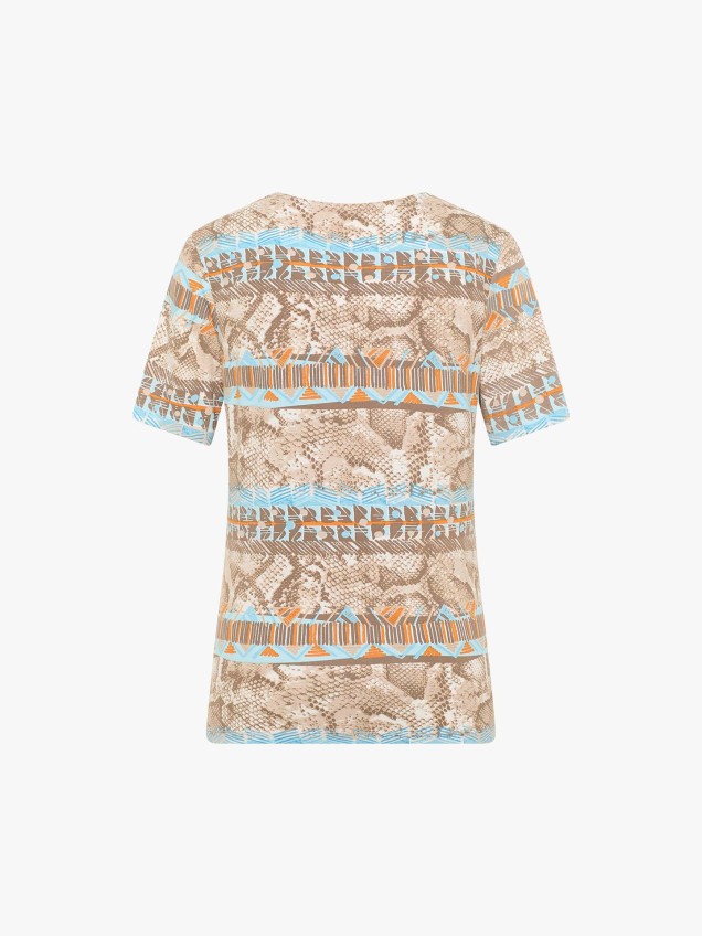 T-Shirt com Padrão
