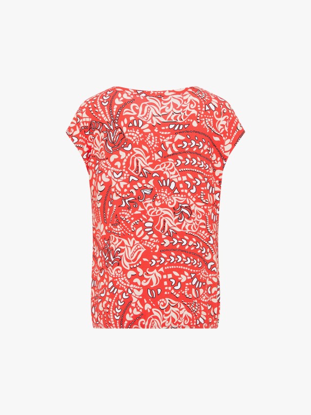 T-Shirt com Padrão