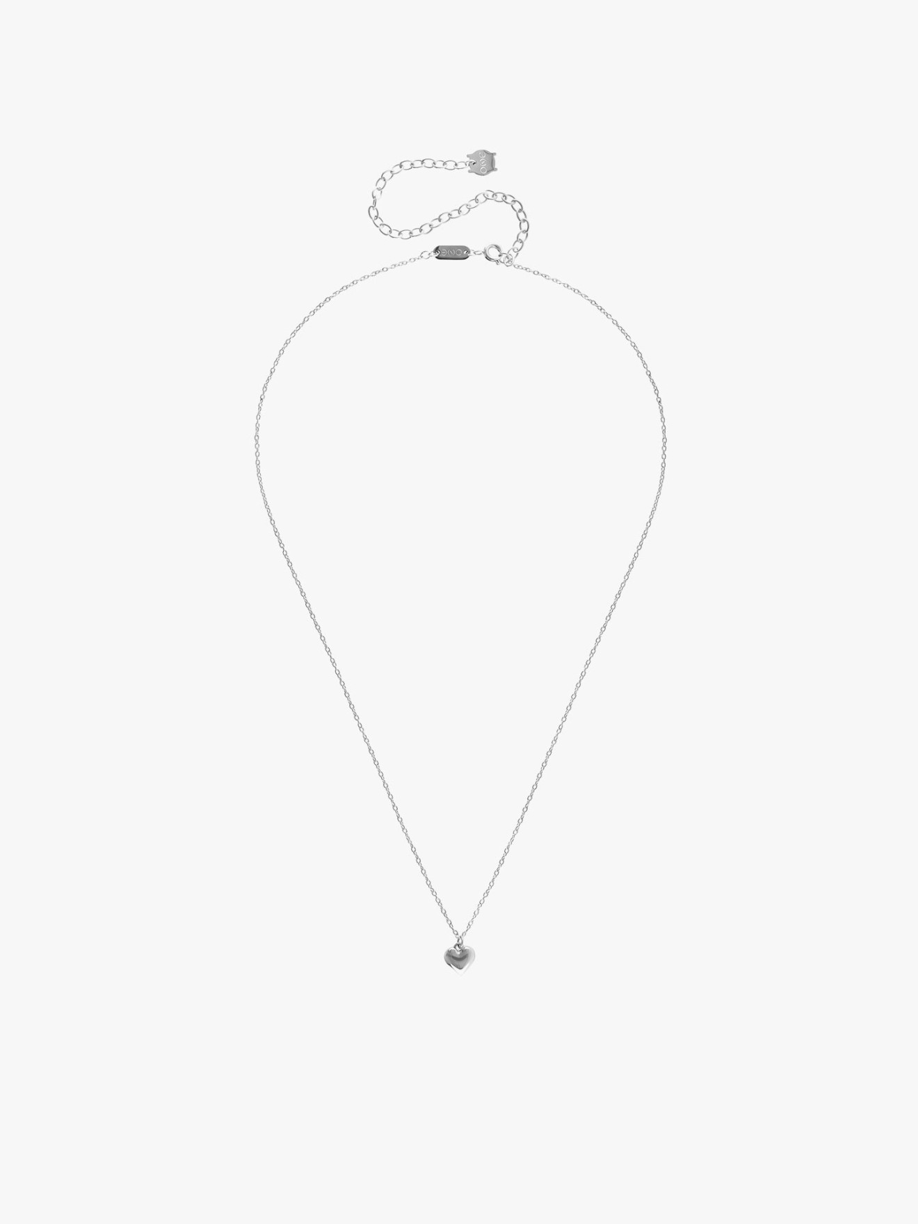 Colar Heart Silver