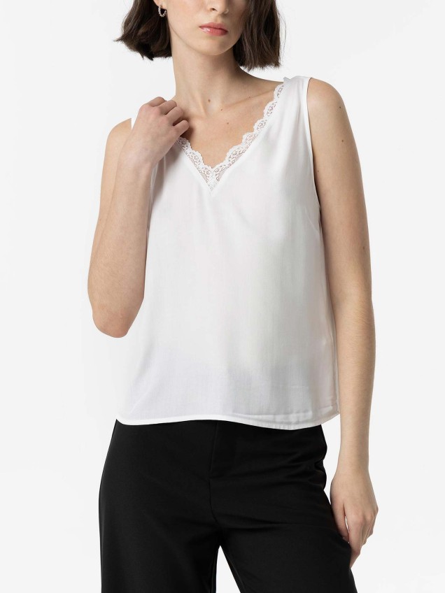 Top com Renda