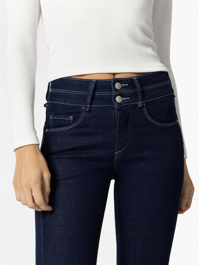 Calças de Ganga Slim Fit