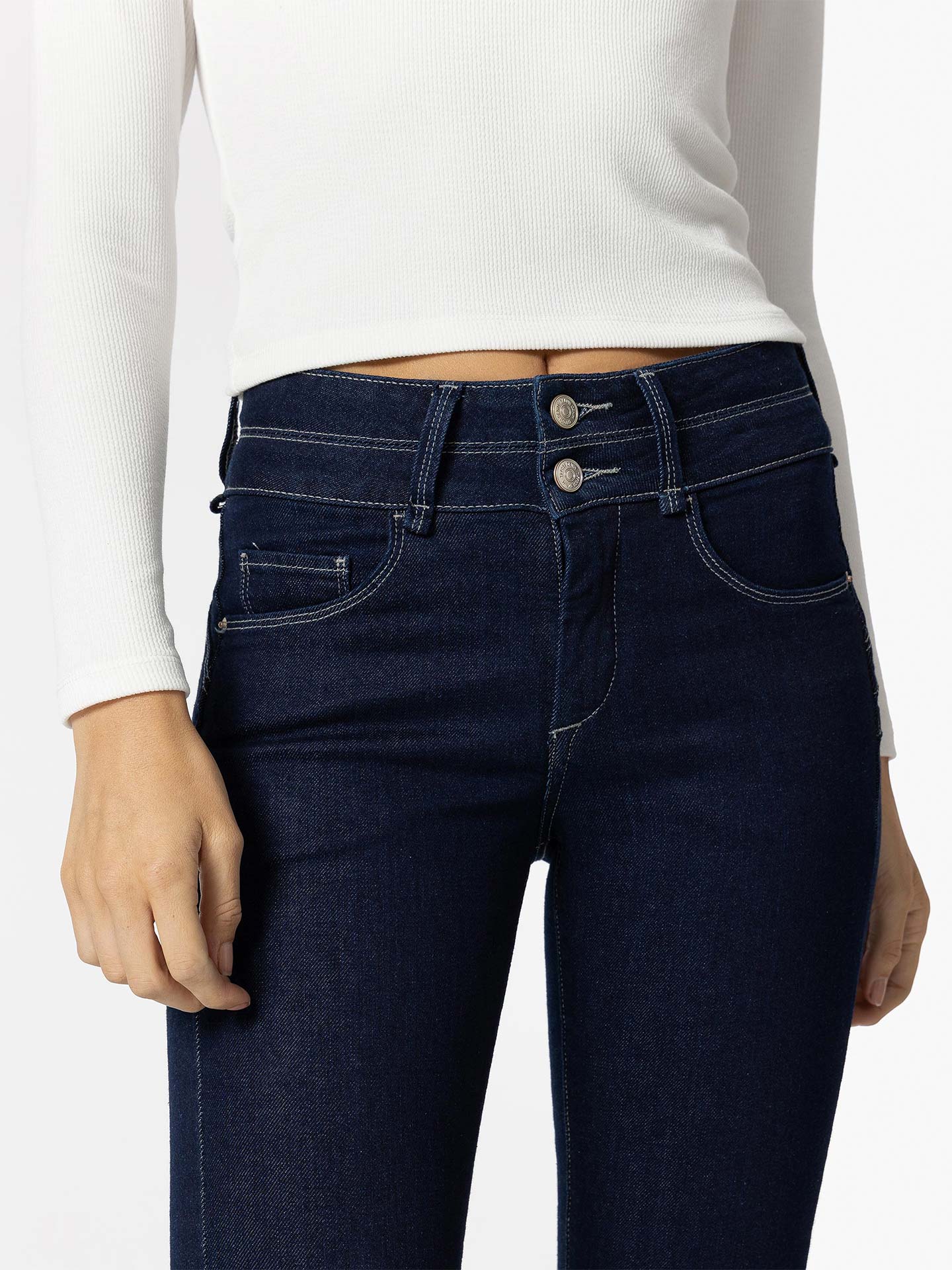 Calças de Ganga Slim Fit