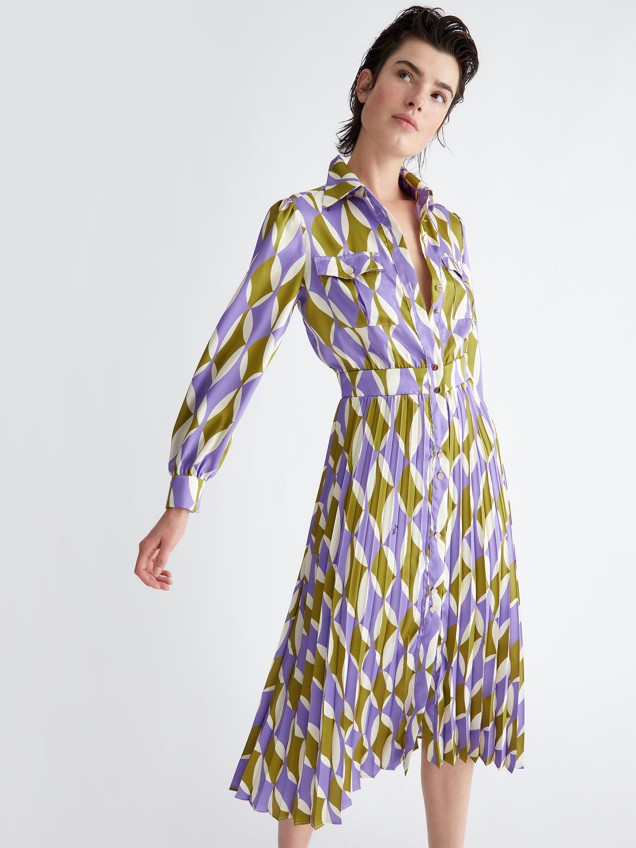 Vestido com Padr�o