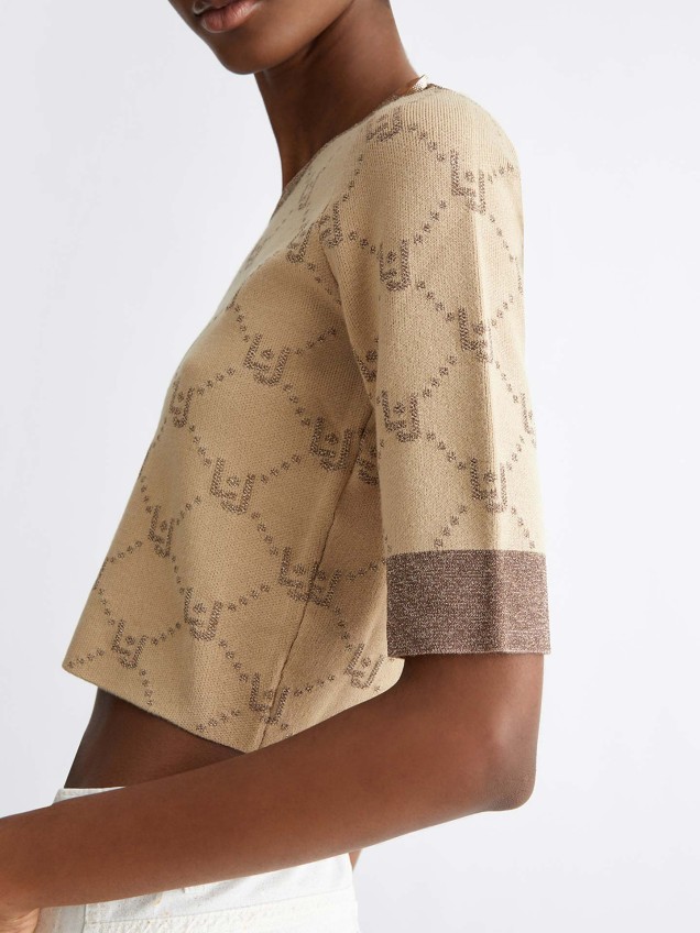 T-Shirt com Padrão