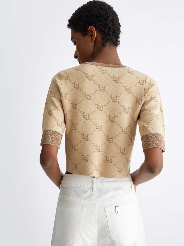T-Shirt com Padrão