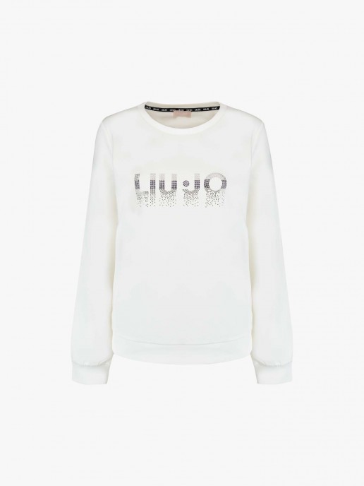 Sweatshirt com Strass