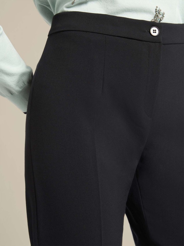 Calças Straight Fit