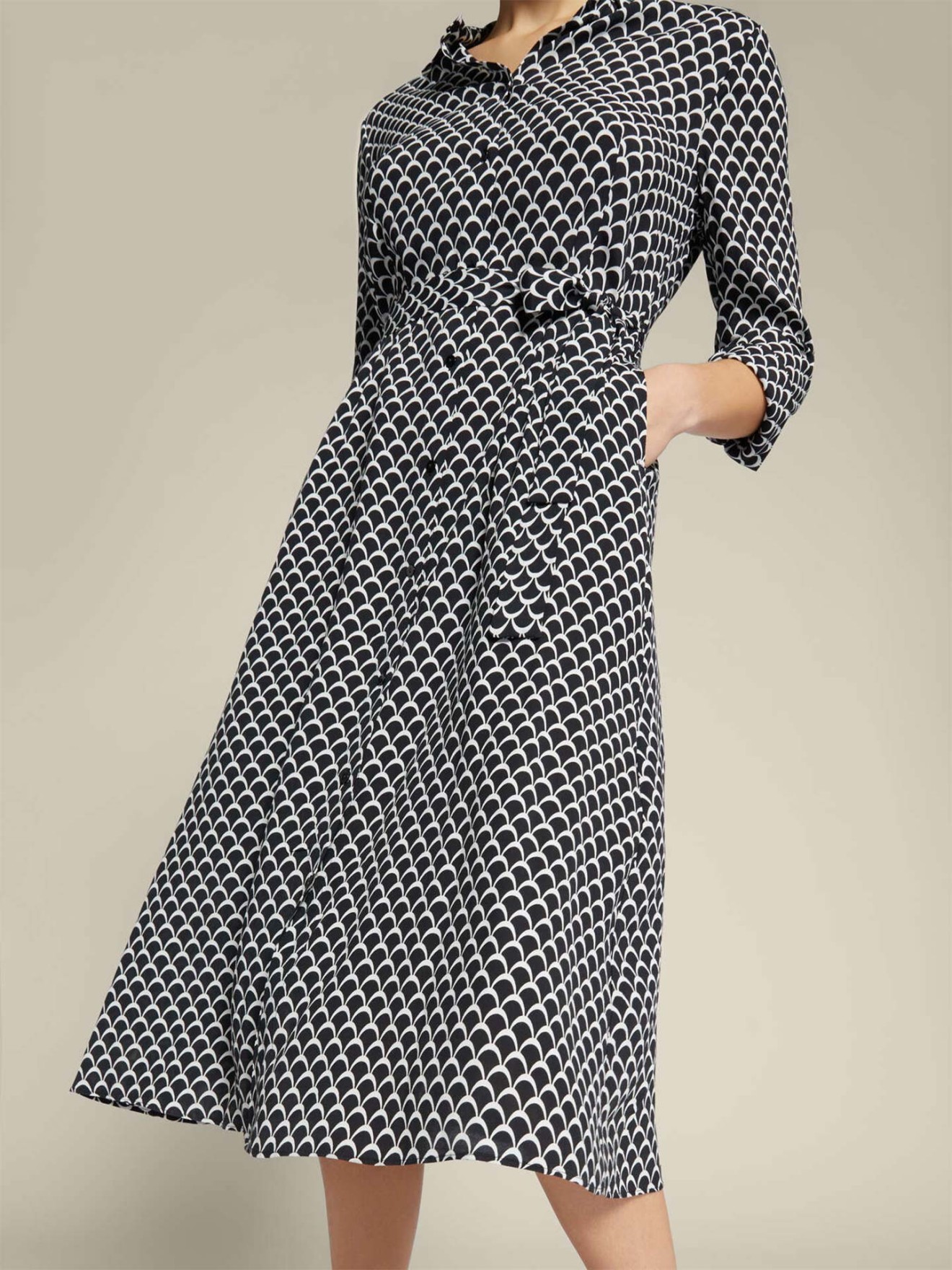 Vestido com Padrão