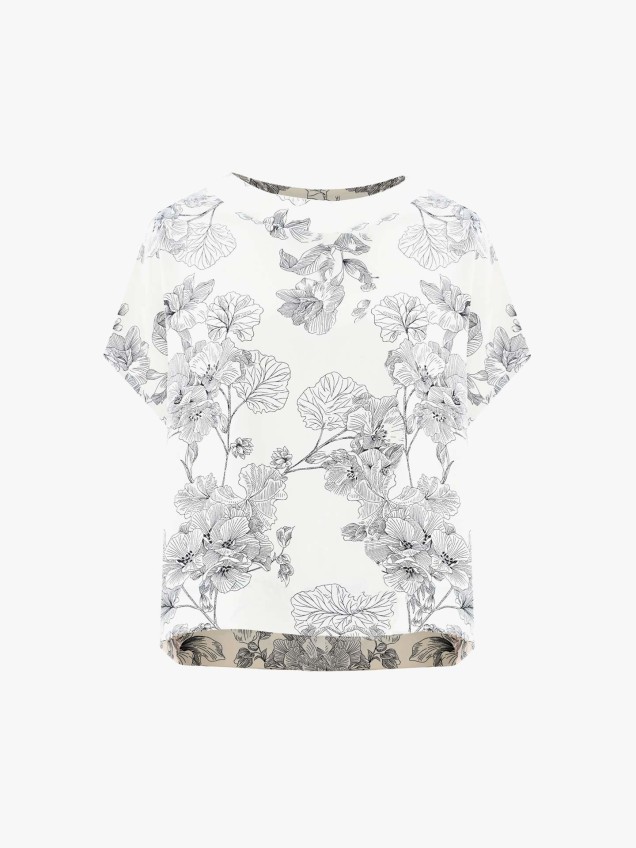 T-Shirt com Padrão