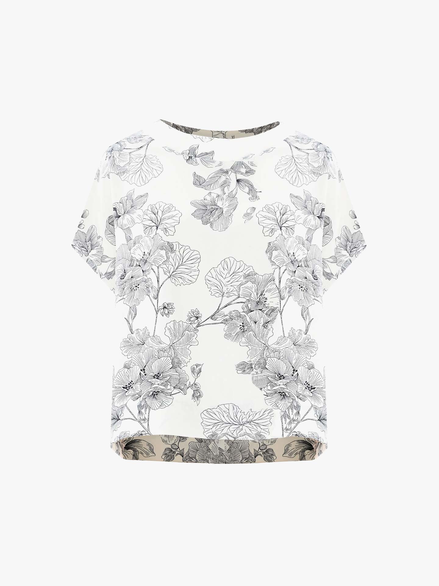 T-Shirt com Padrão