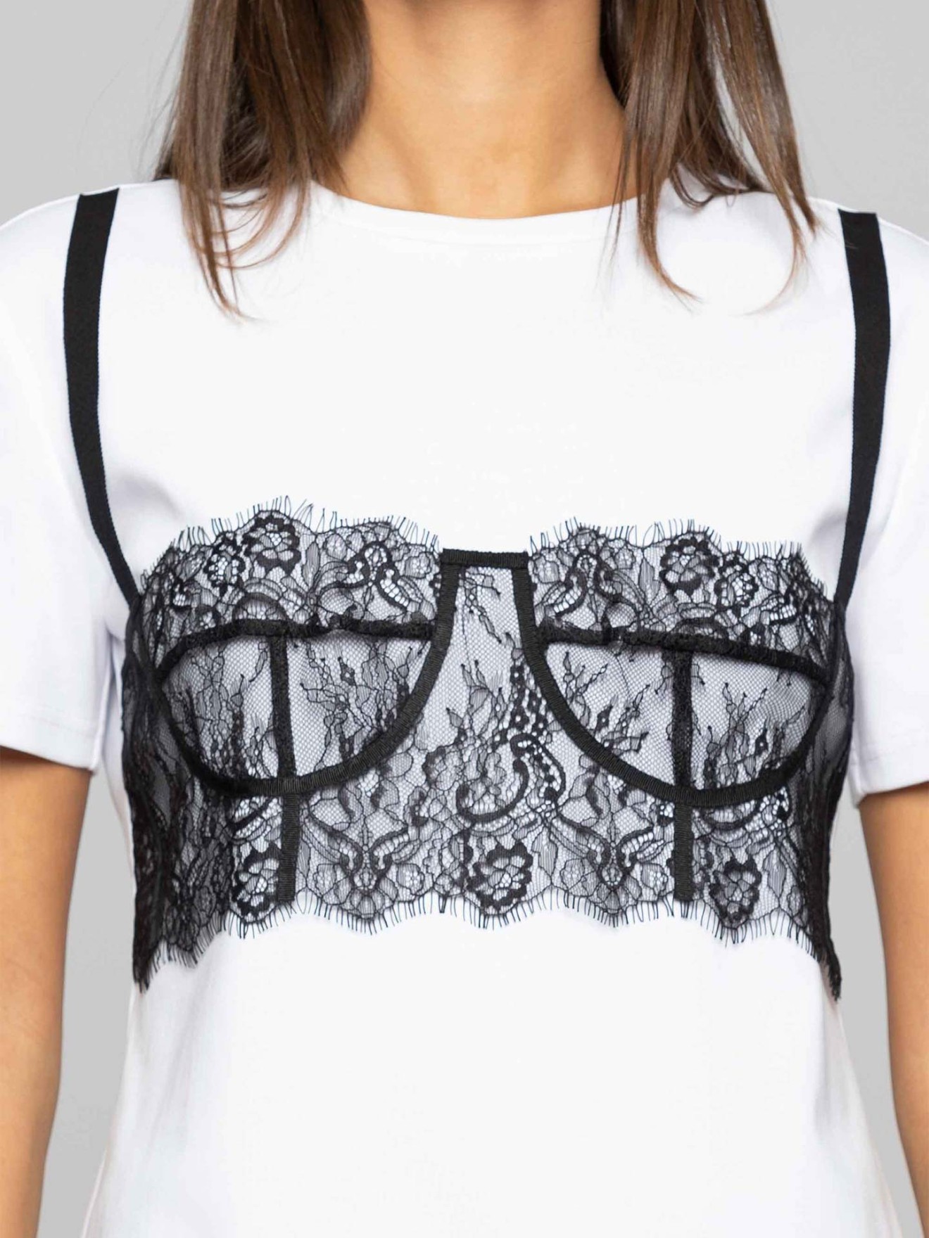 T-Shirt com Corset