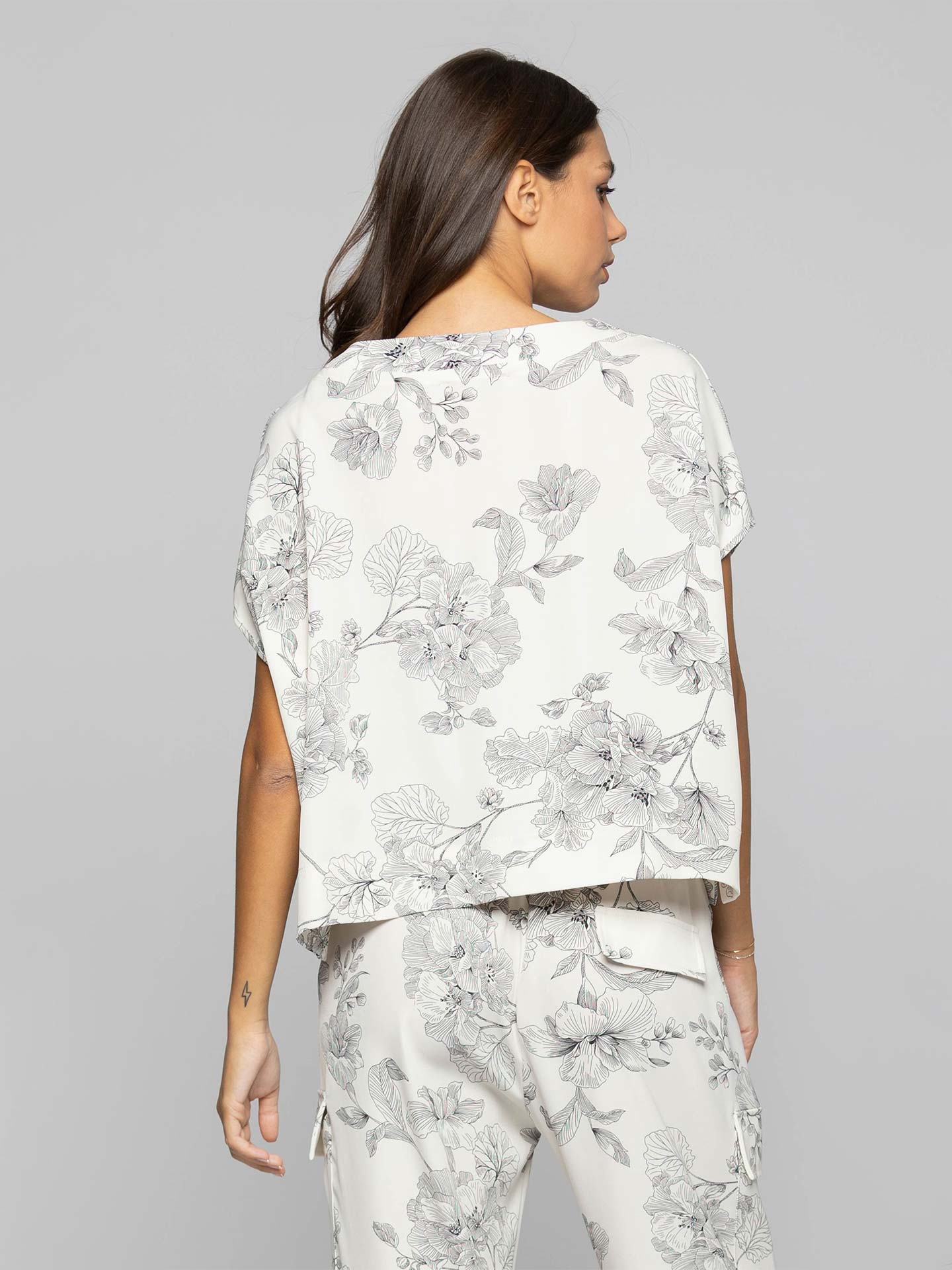 T-Shirt com Padrão