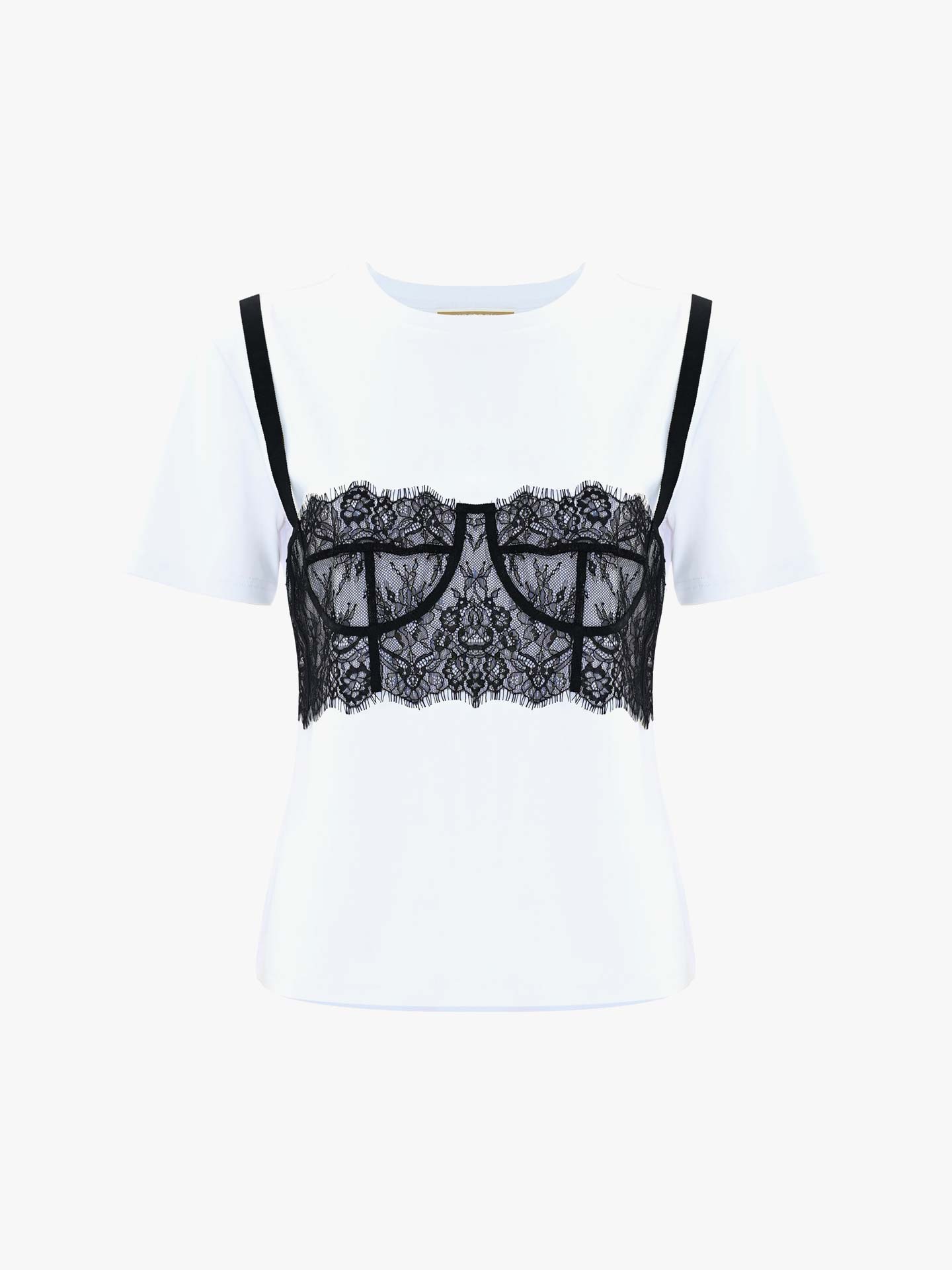 T-Shirt com Corset
