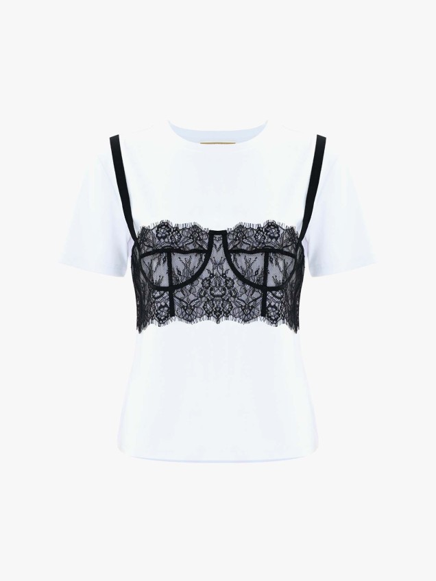 T-Shirt com Corset