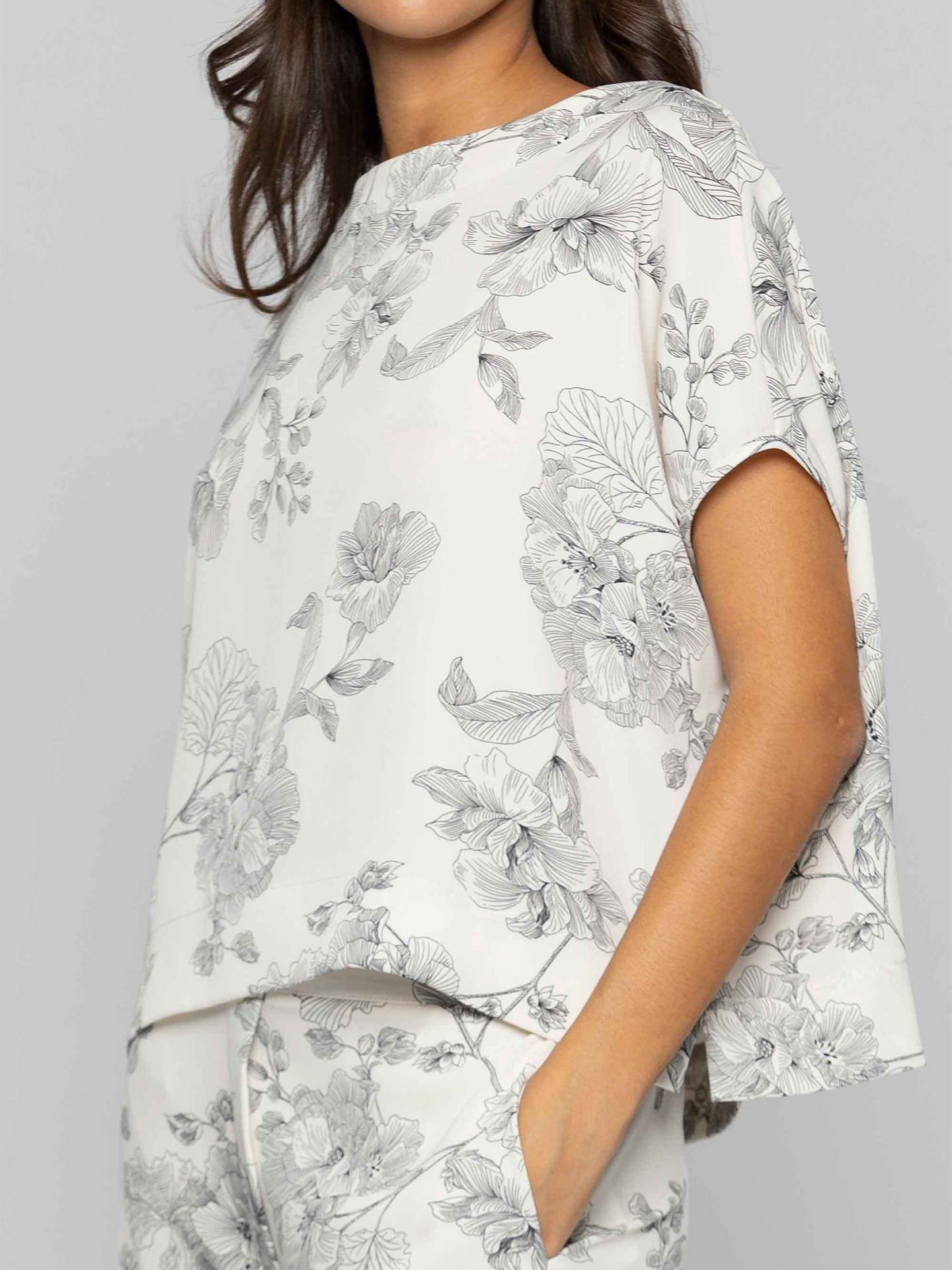 T-Shirt com Padrão