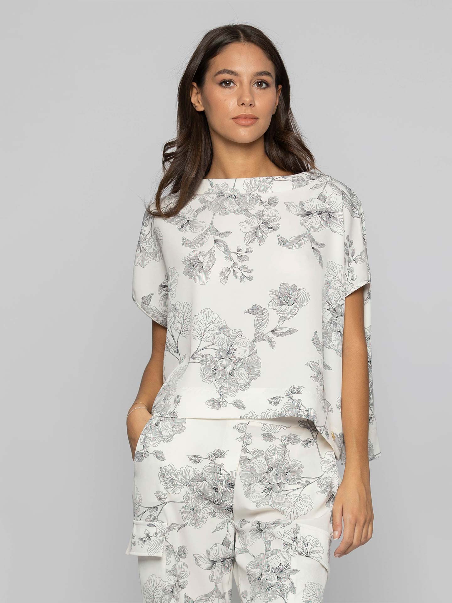 T-Shirt com Padrão