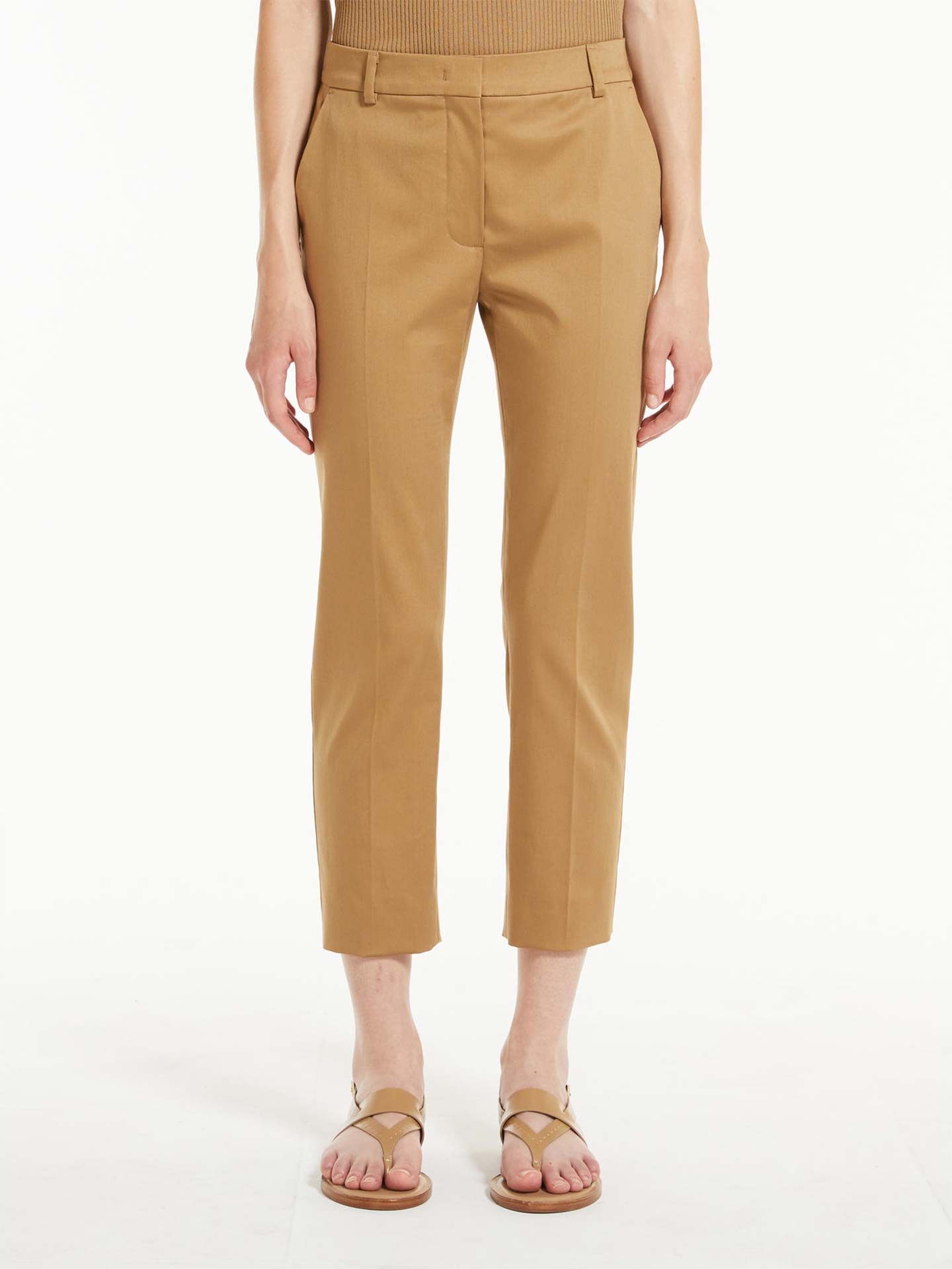 Calças Cropped Fit