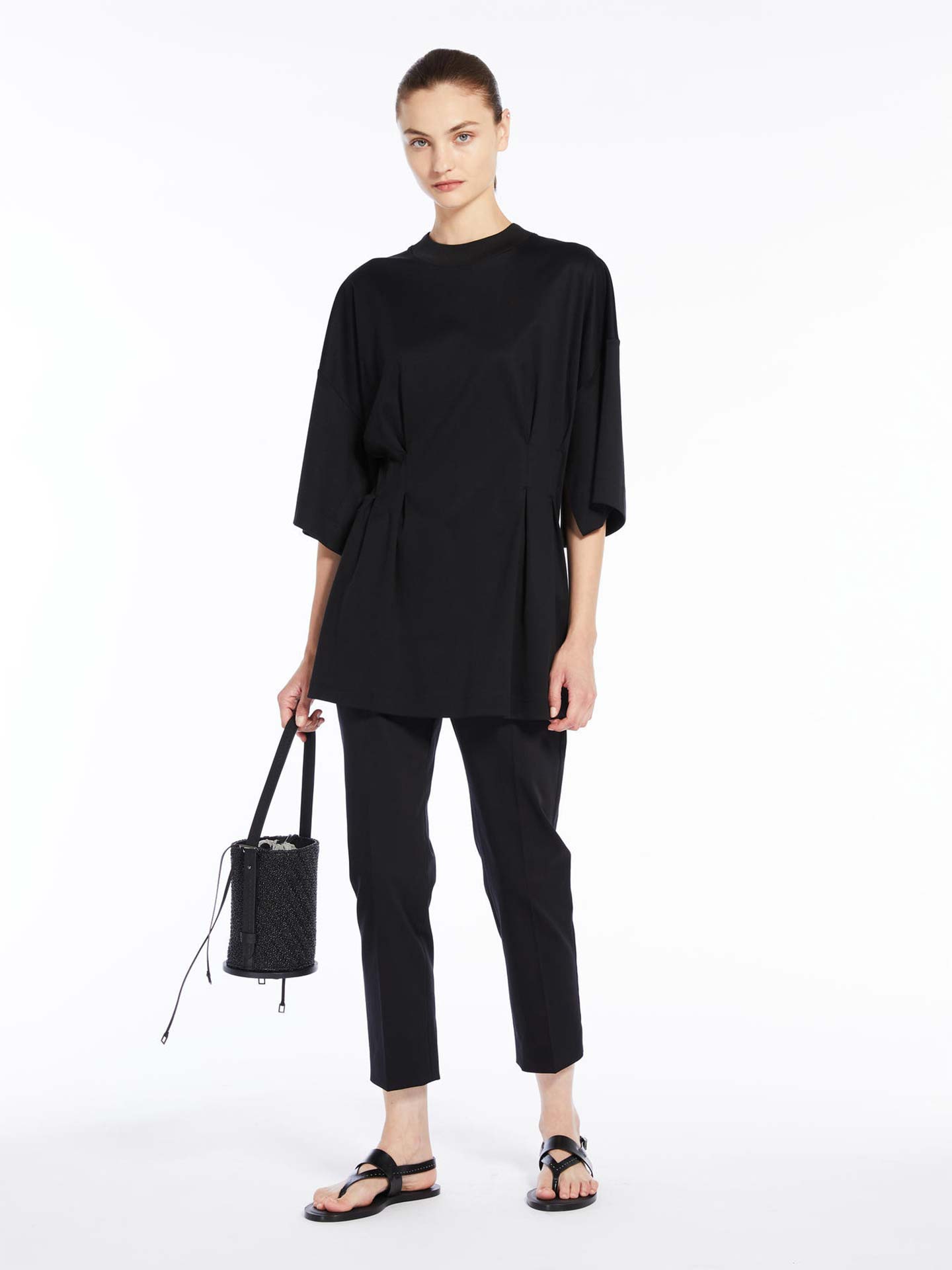 Calças Cropped Fit