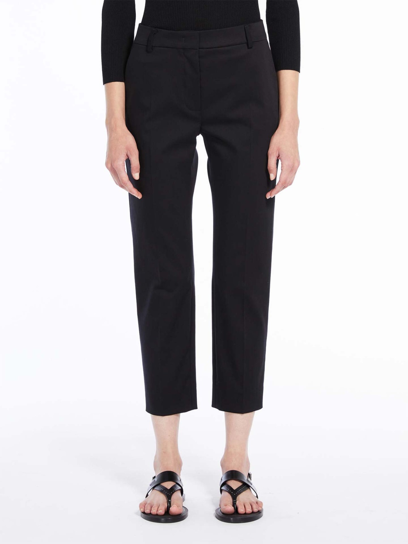 Calças Cropped Fit