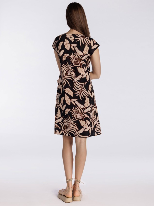 Vestido com Padrão