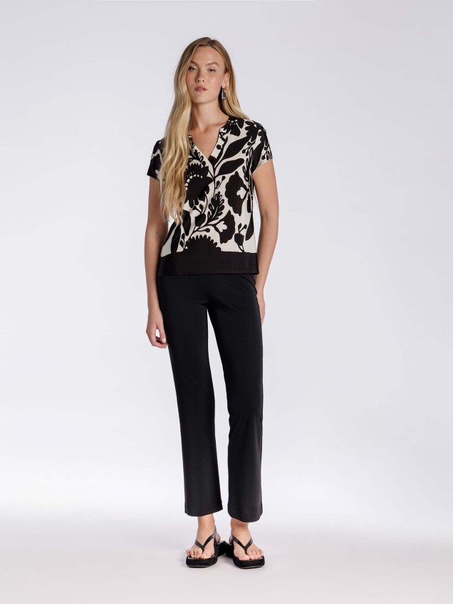 Blusa com Padrão