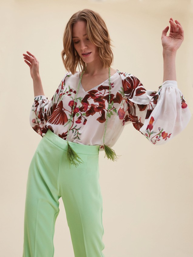 Blusa com Padrão