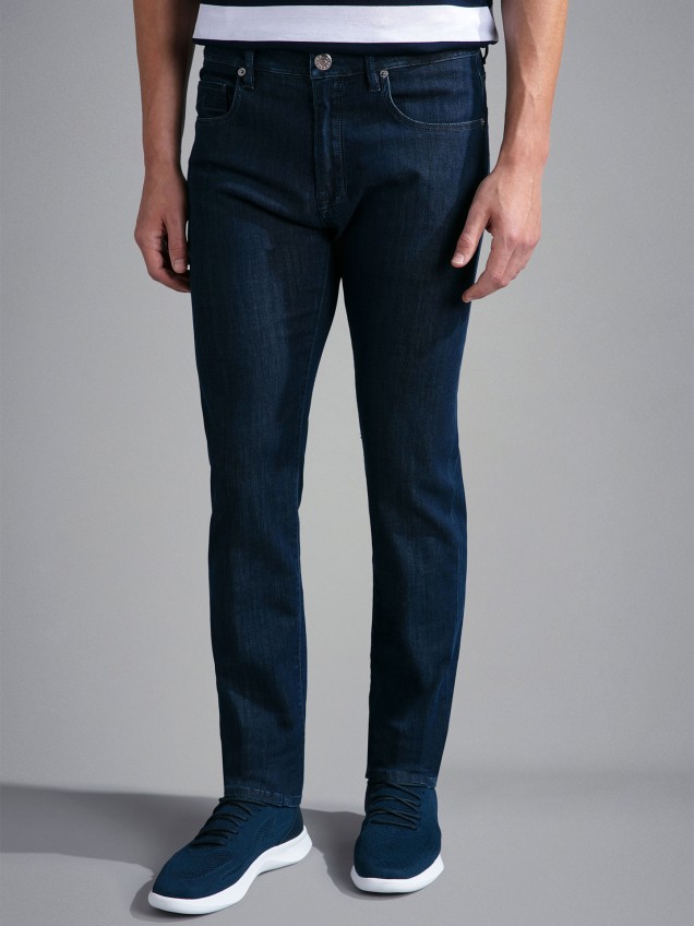 Calças Straight Fit