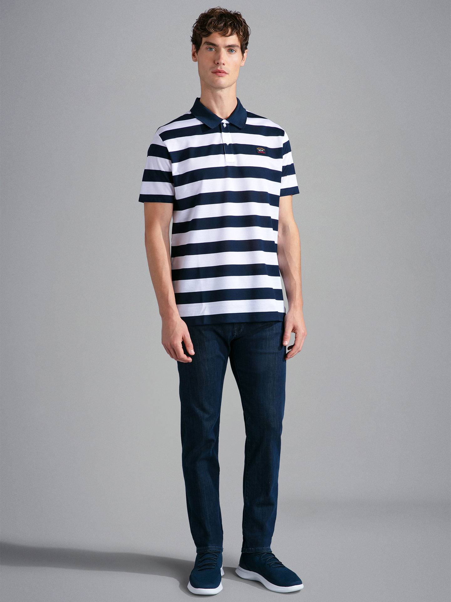 Calças Straight Fit