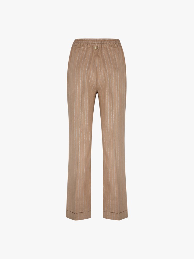 Calças Straight Fit