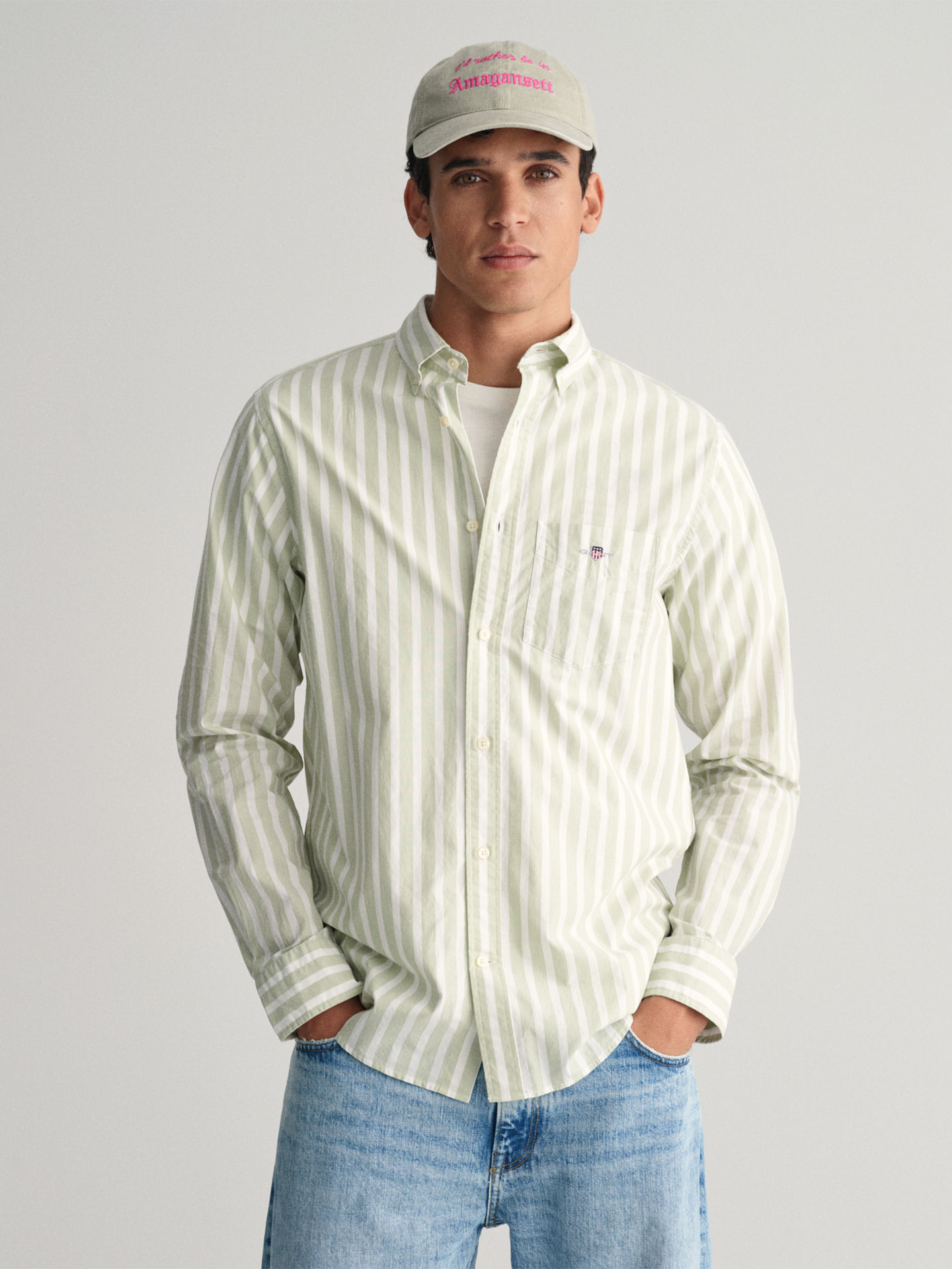 Camisa às Riscas