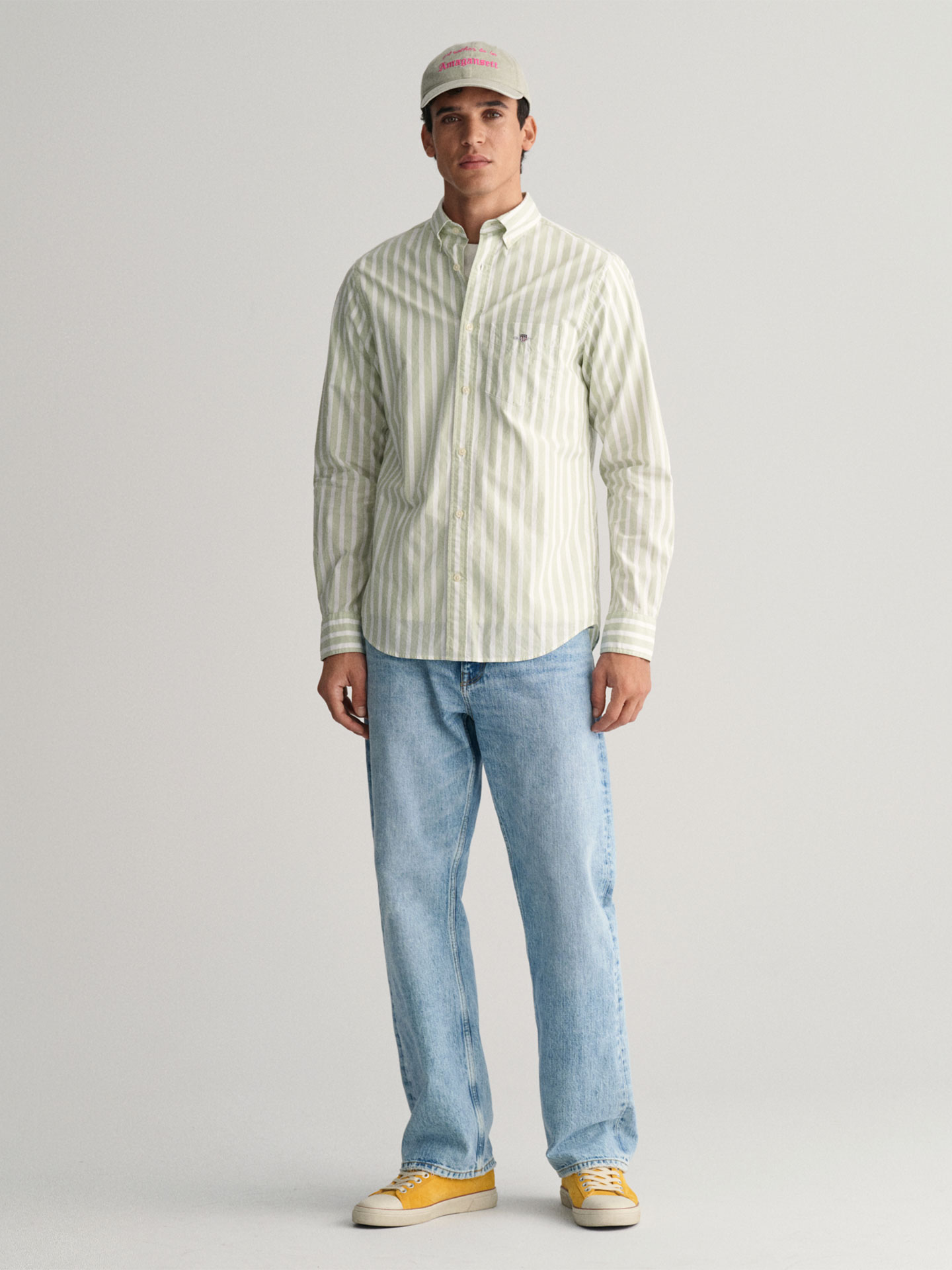 Camisa às Riscas