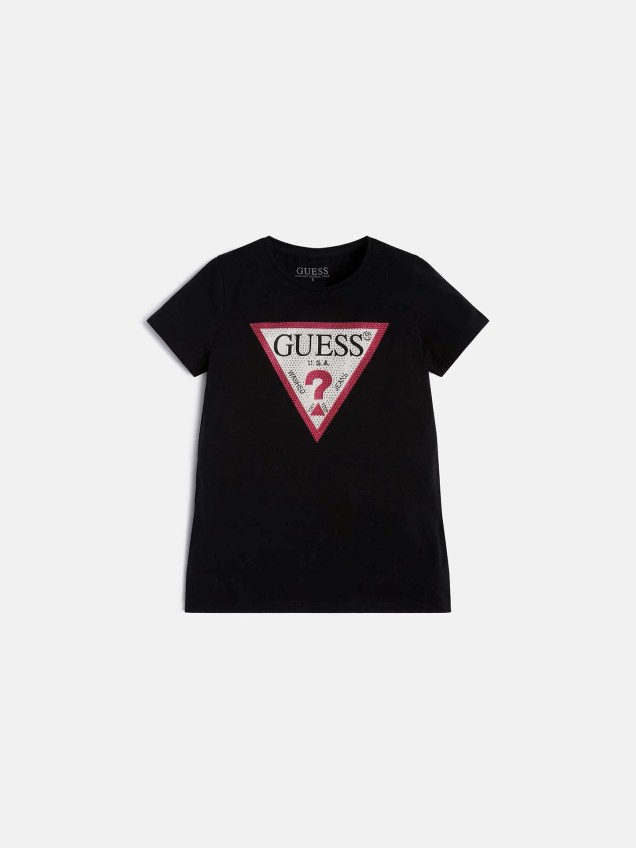 T-Shirt com Strass