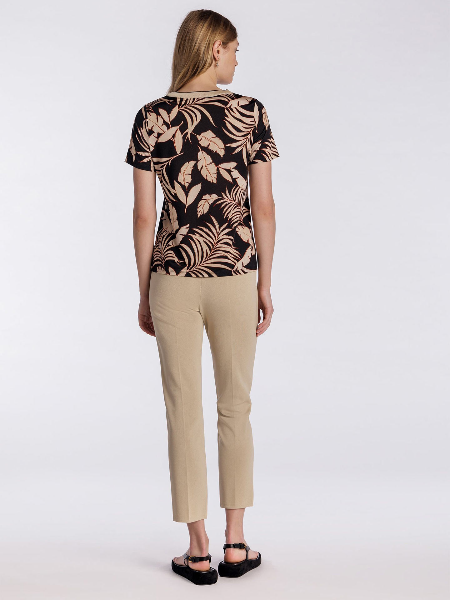 T-Shirt com Padrão