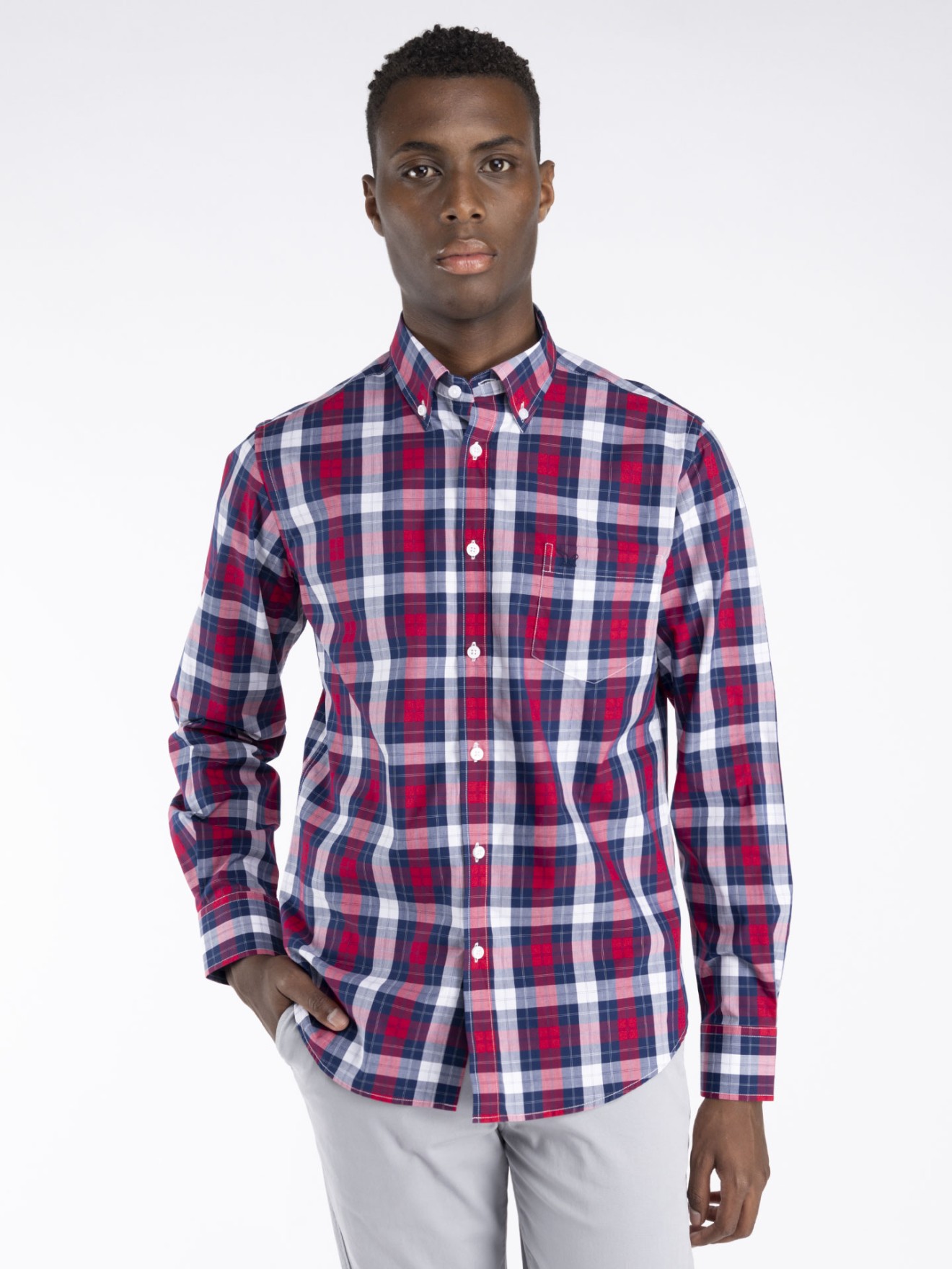 Camisa aos Quadrados
