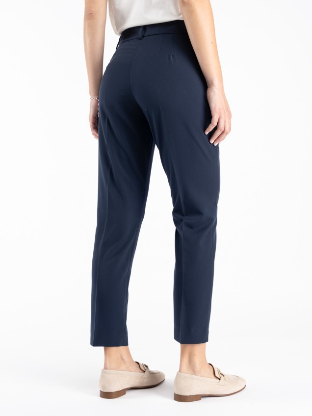 Calças Straight Fit