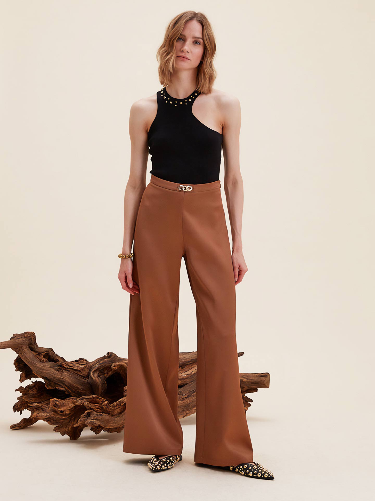 Calças Wide Leg