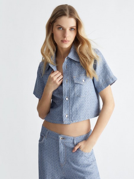 Camisa Cropped Fit