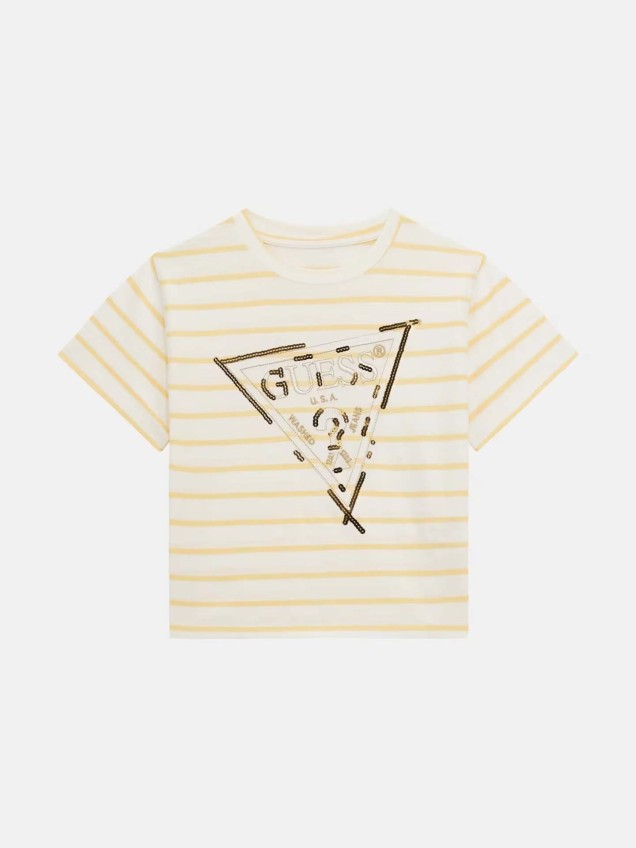 T-Shirt com Lantejoulas