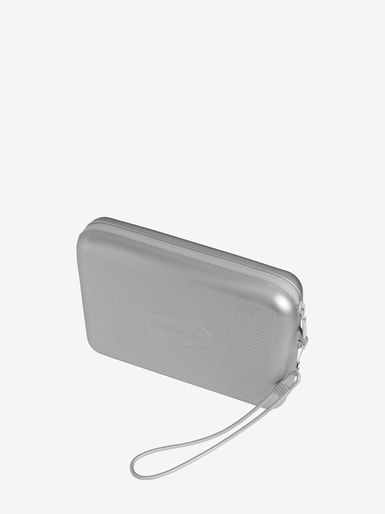 Bolsa em Silicone Beach Metálico